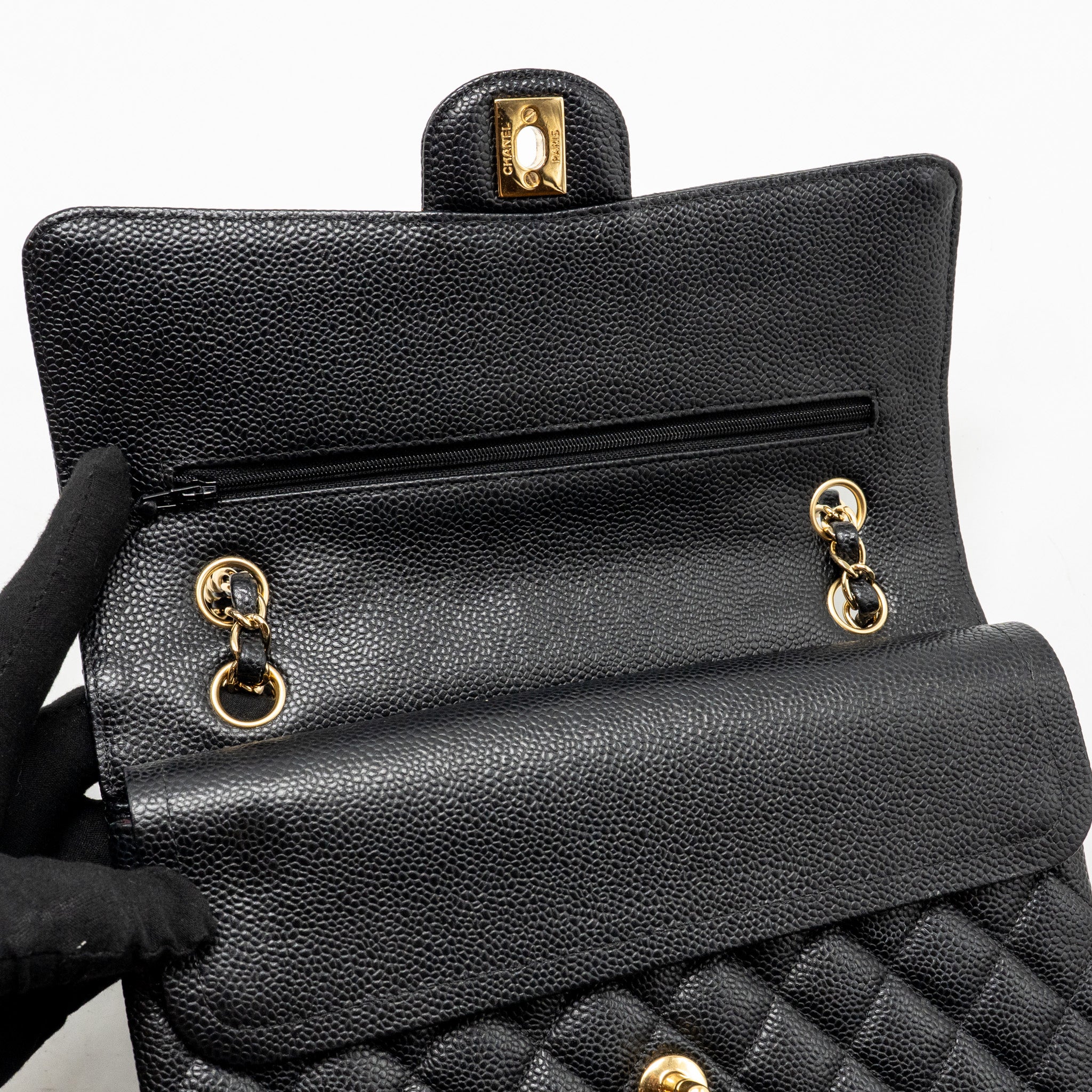 chanel-medium-classic-double-flap-bag-caviar-black-ghw-38