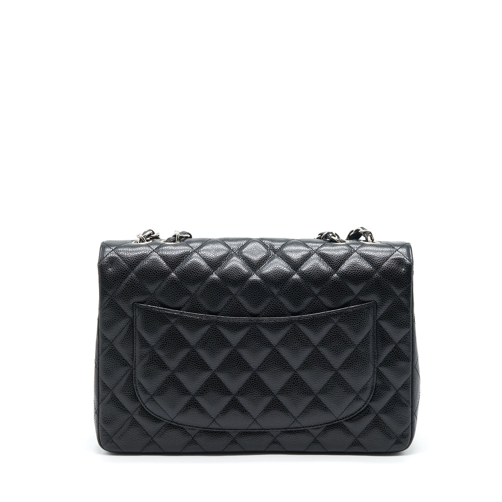 chanel-jumbo-single-flap-bag-caviar-black-shw
