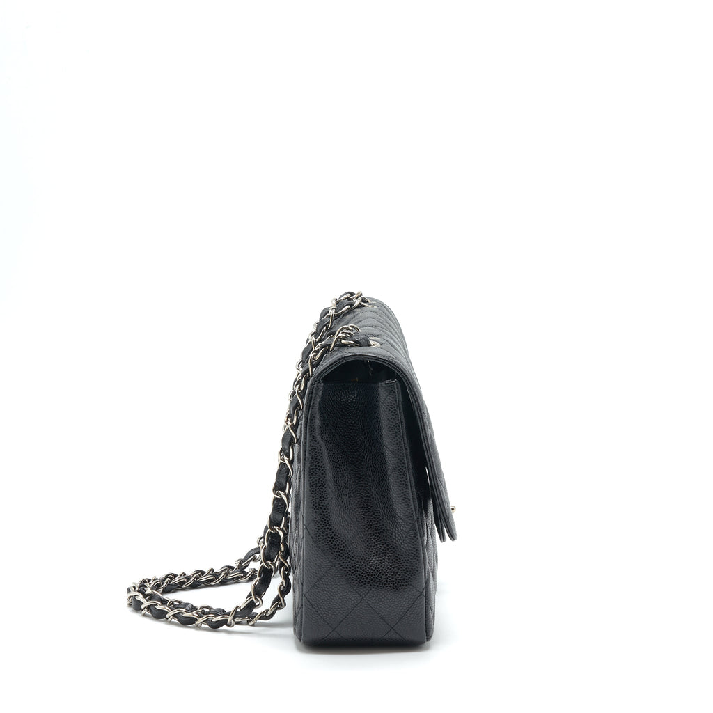 chanel-jumbo-single-flap-bag-caviar-black-shw