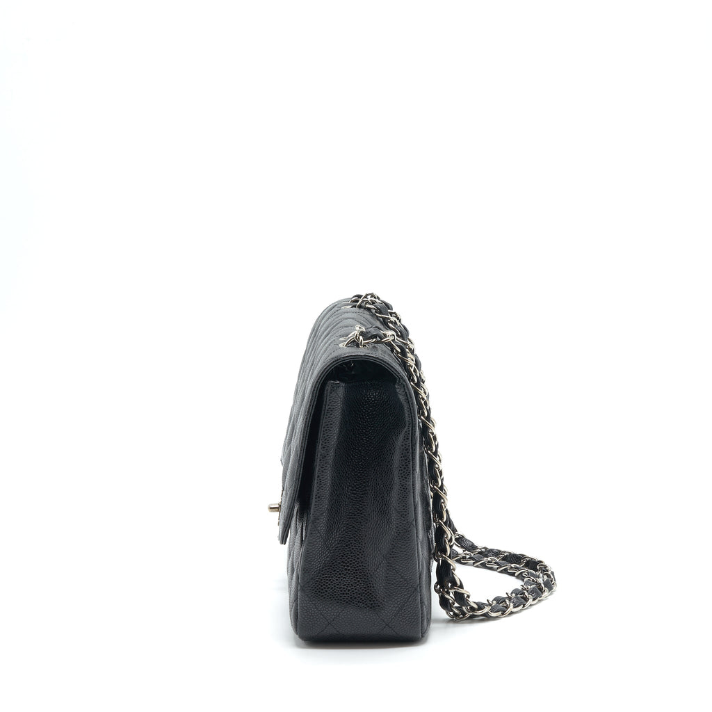 chanel-jumbo-single-flap-bag-caviar-black-shw