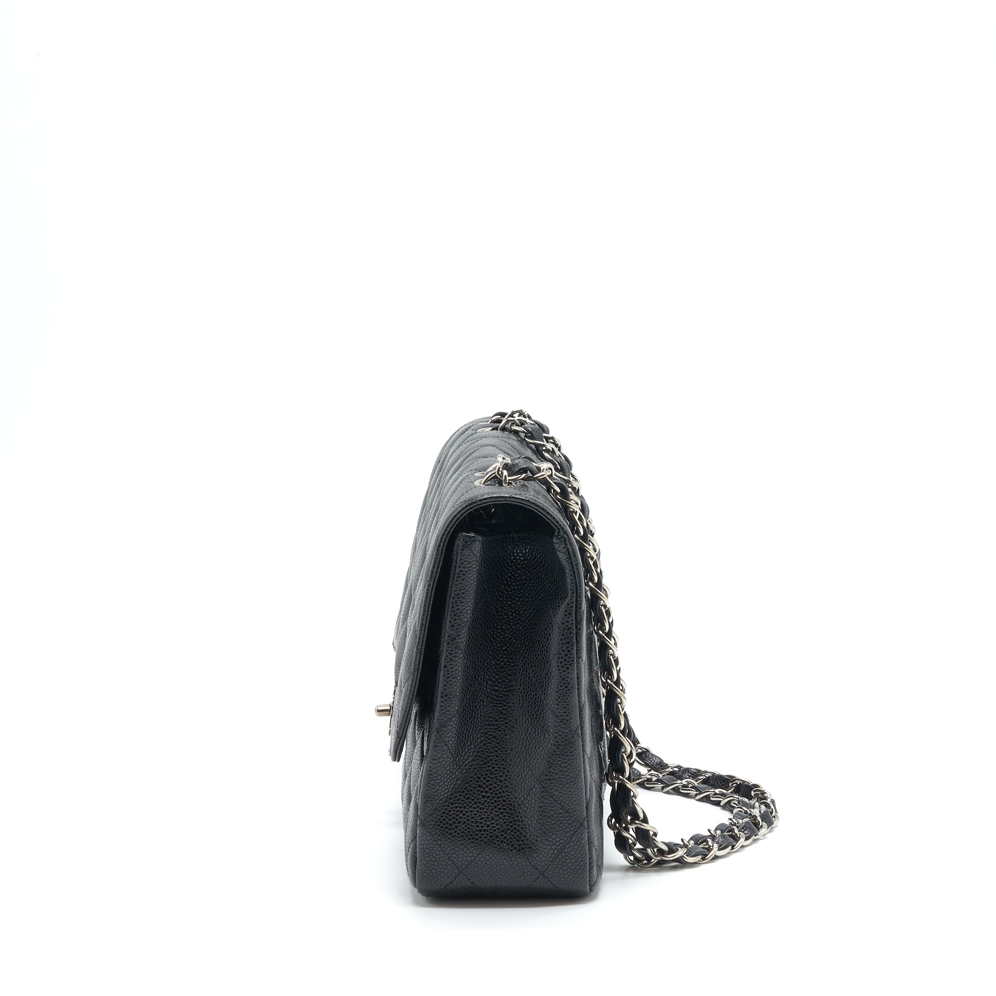 chanel-jumbo-single-flap-bag-caviar-black-shw
