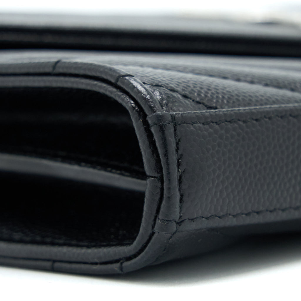 saint-laurent-ysl-envelop-chain-wallet-grained-calfskin-black-shw