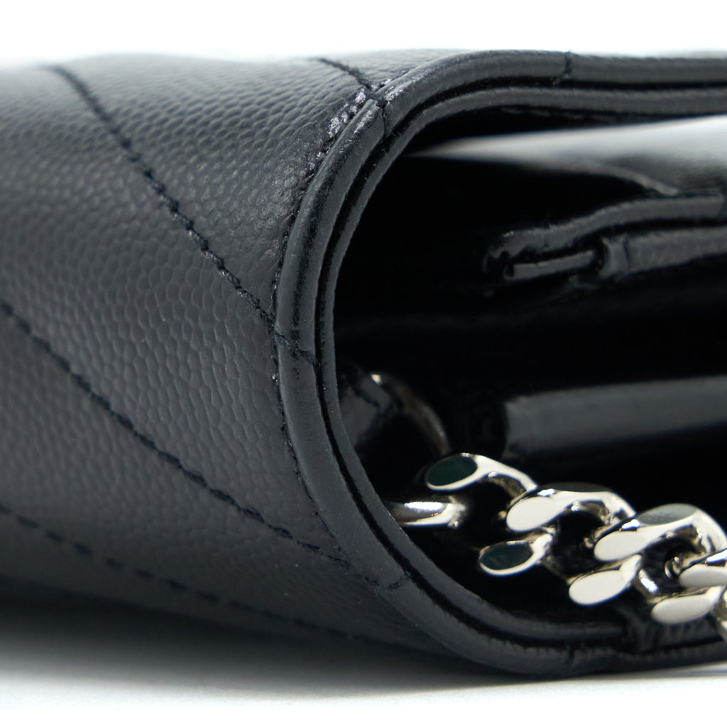 saint-laurent-ysl-envelop-chain-wallet-grained-calfskin-black-shw