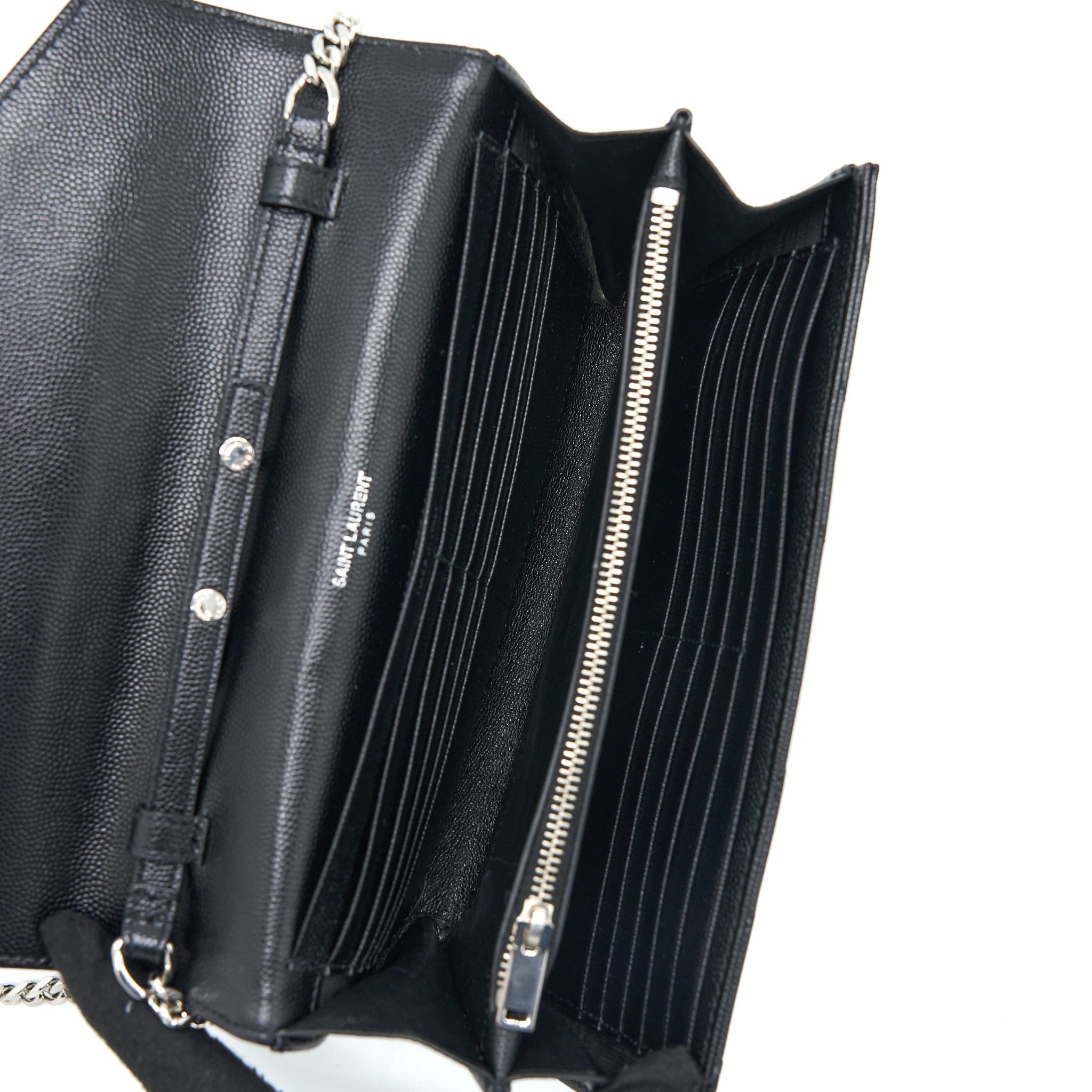 saint-laurent-ysl-envelop-chain-wallet-grained-calfskin-black-shw