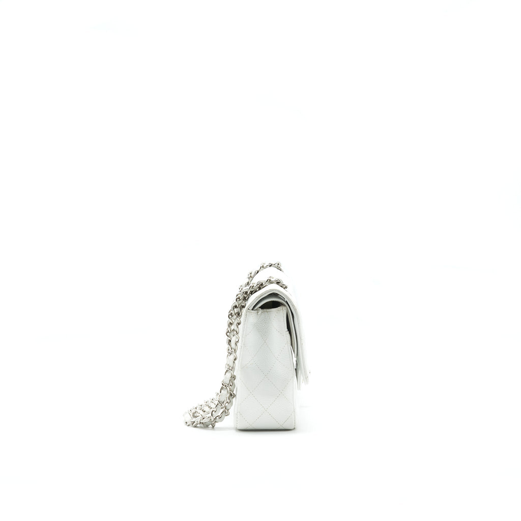 chanel-medium-classic-double-flap-bag-caviar-white-shw