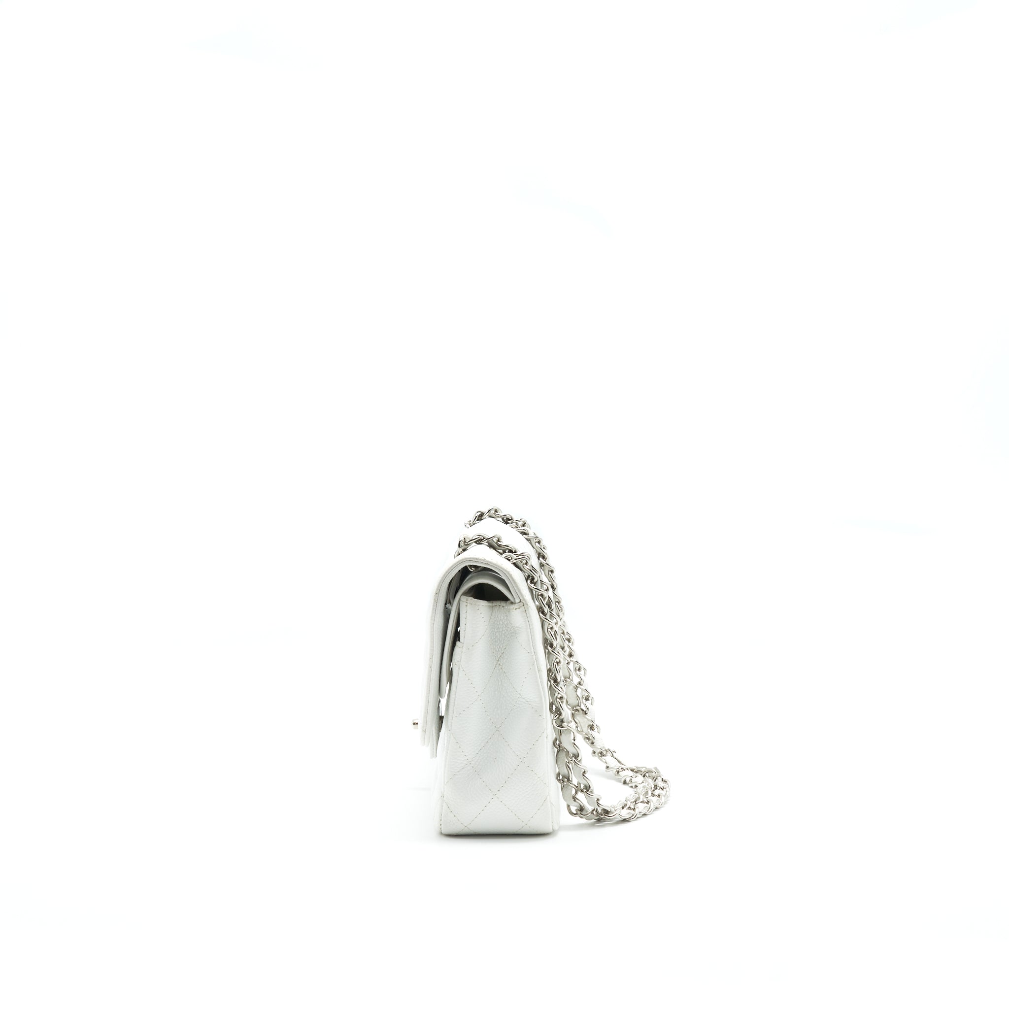chanel-medium-classic-double-flap-bag-caviar-white-shw