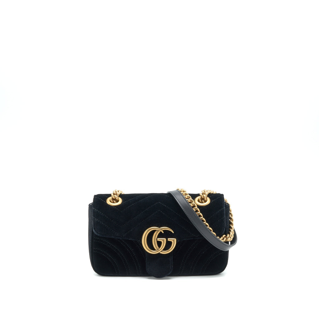 gucci-marmont-flap-bag-velvet-black