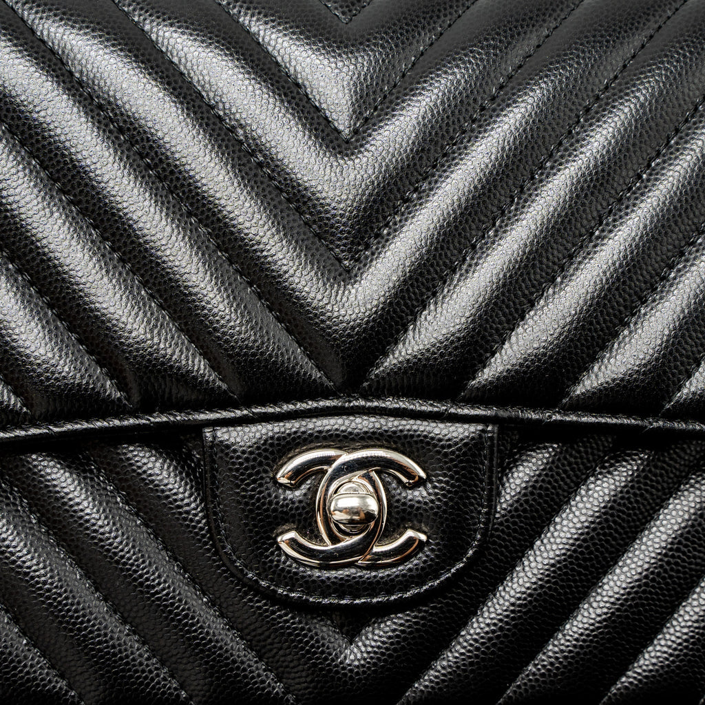 chanel-medium-classic-double-flap-bag-chevron-caviar-black-shw-1