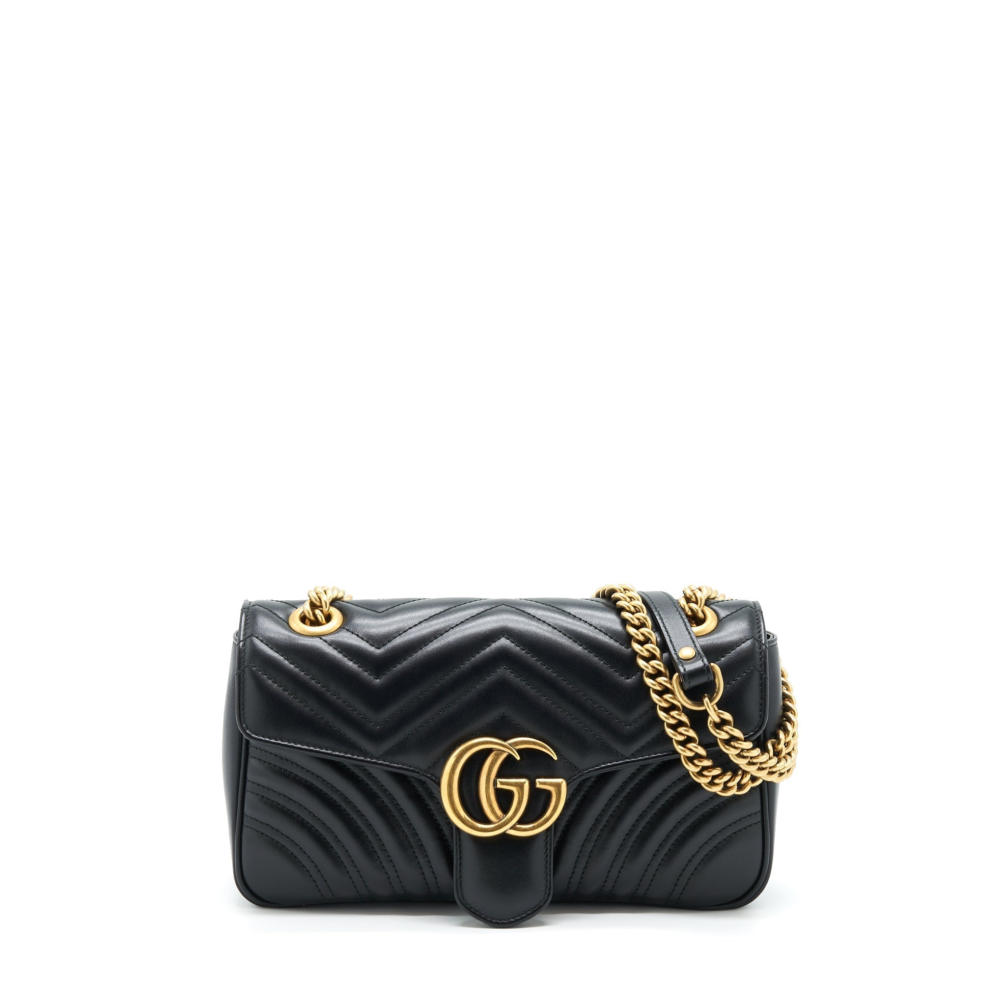 gucci-gg-marmont-small-matelasse-shoulder-bag-black-ghw-1