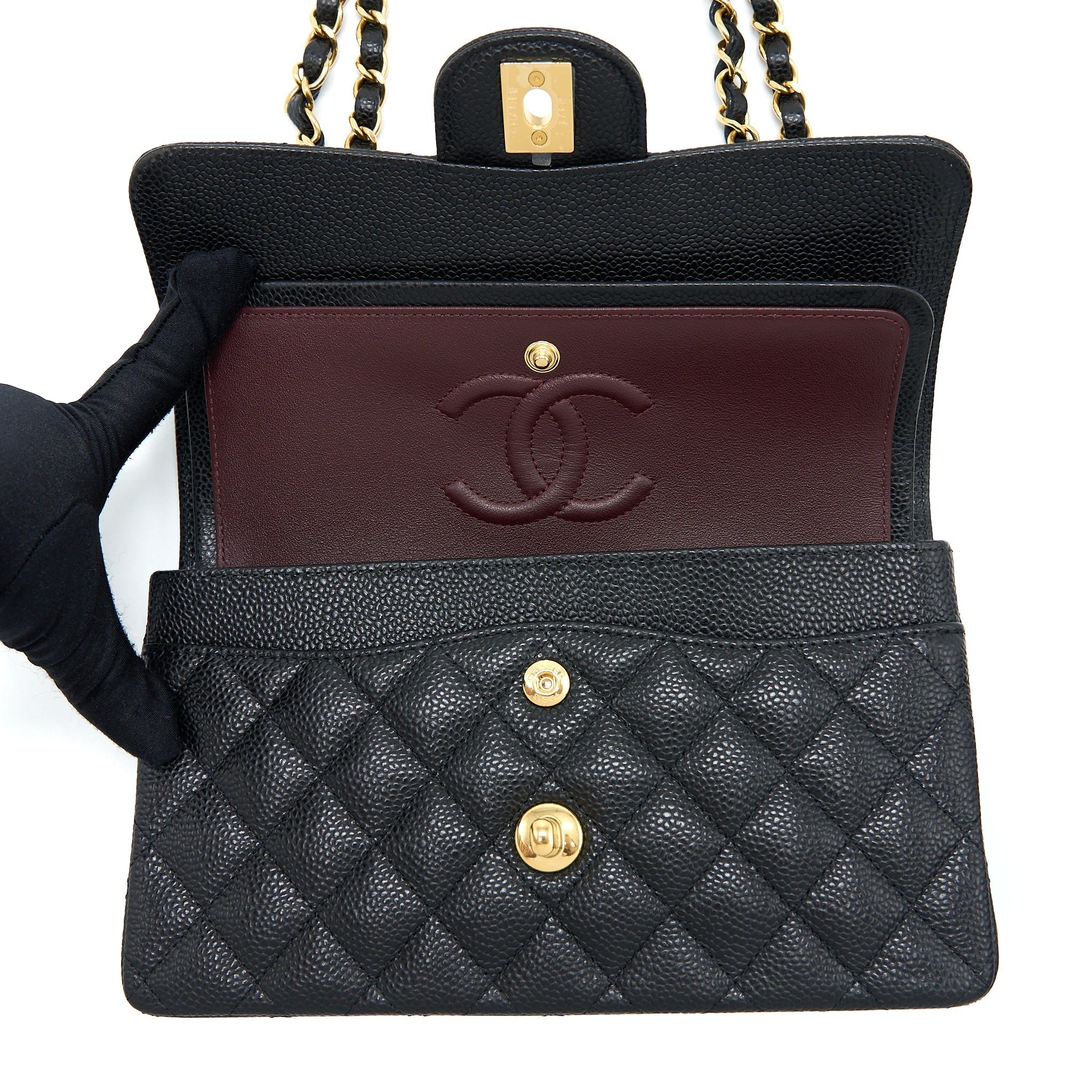 chanel-small-classic-double-flap-bag-caviar-black-ghw-microchip-6