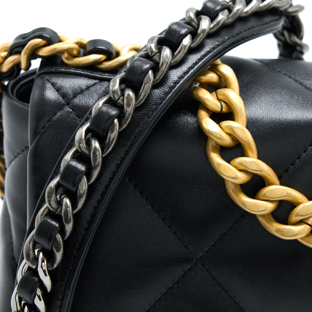 chanel-small-19-bag-lambskin-black-multicolour-hardware-2