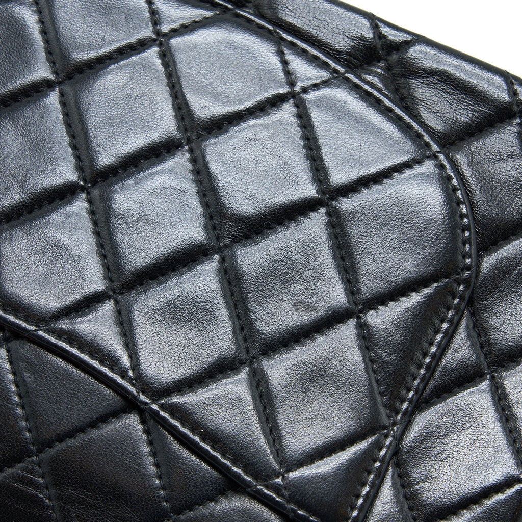chanel-vintage-classic-double-flap-lambskin-black-ghw