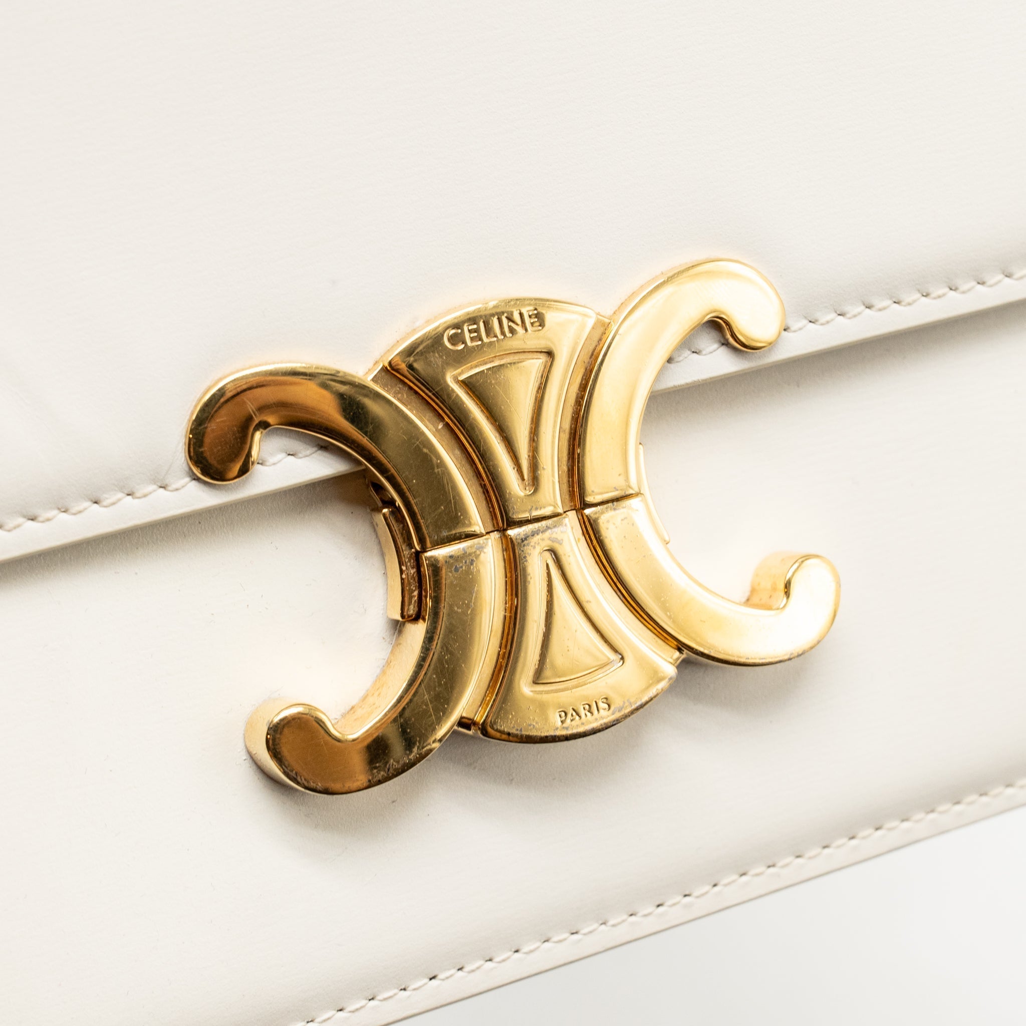 celine-teen-triomphe-bag-calfskin-white-ivory-ghw