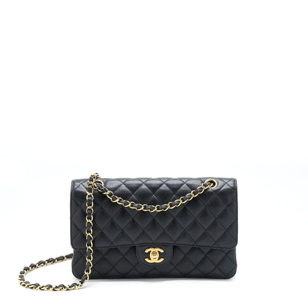 chanel-medium-classic-double-flap-caviar-black-ghw