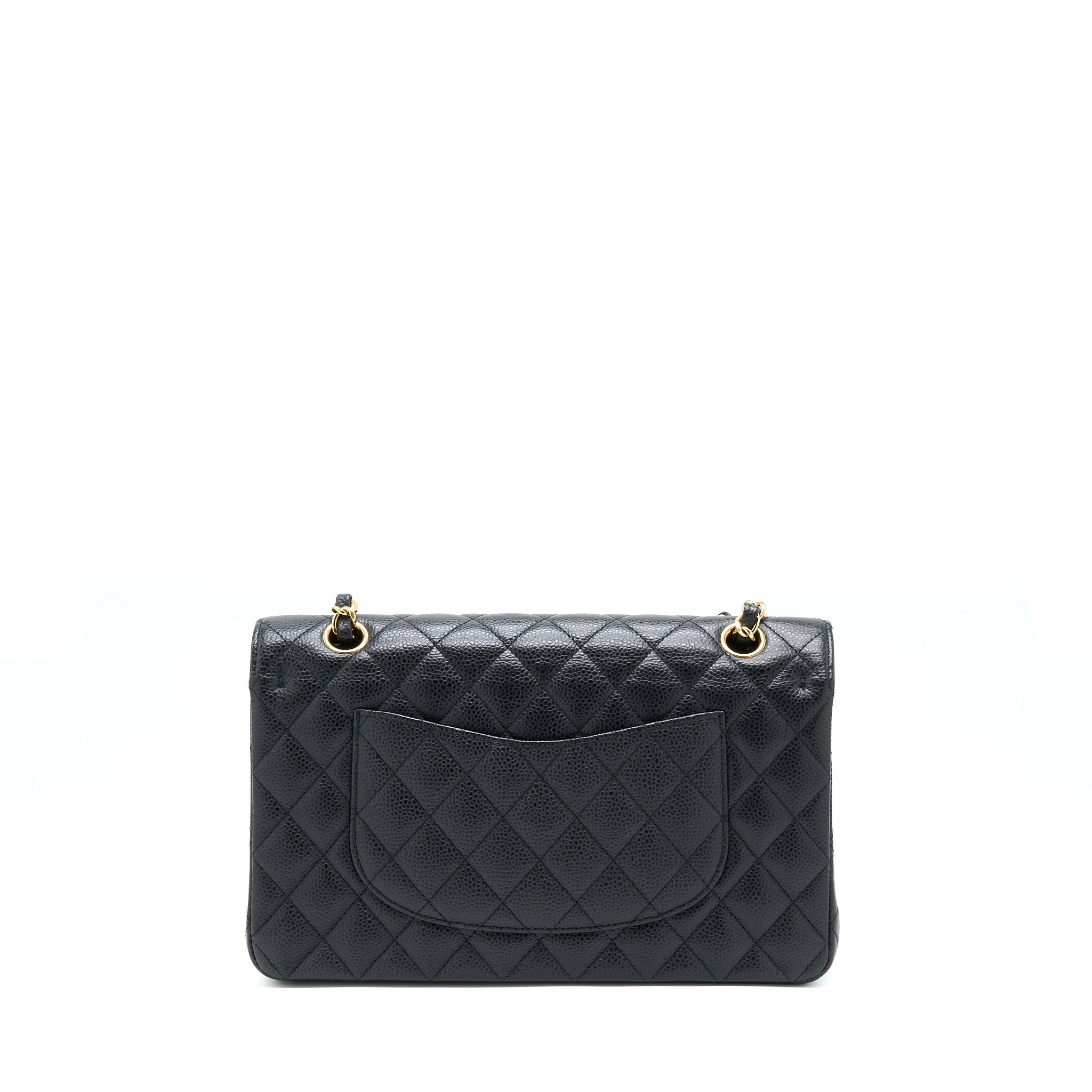 chanel-medium-classic-double-flap-caviar-black-ghw