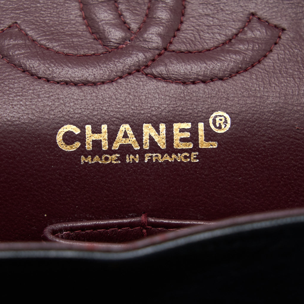 chanel-vintage-classic-double-flap-lambskin-black-ghw