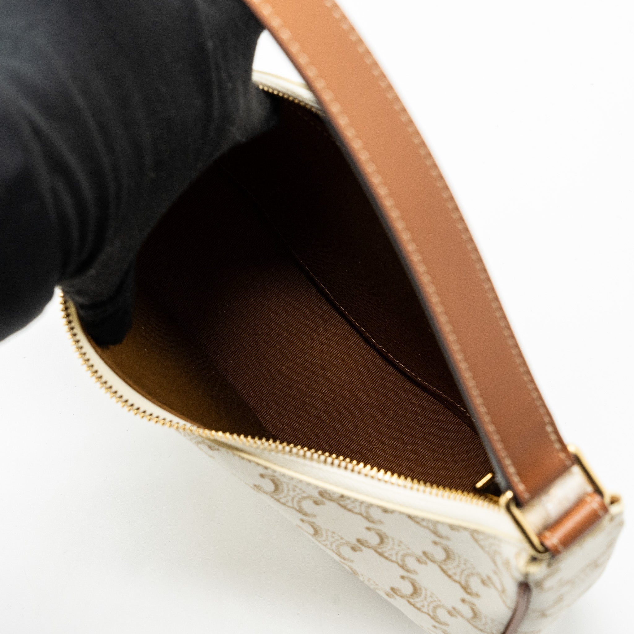 celine-ava-bag-triomphe-canvas-calfskin-white-ghw