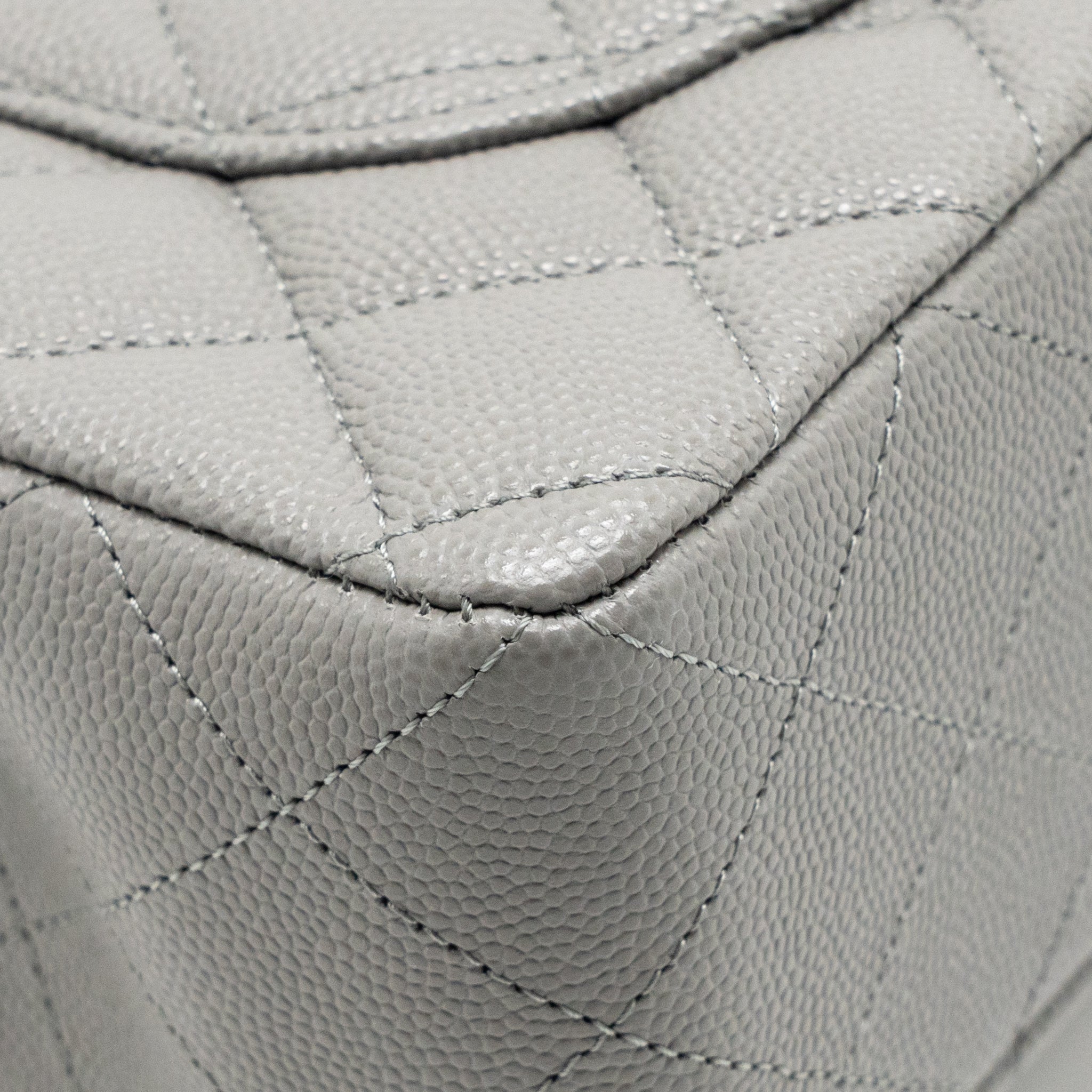 chanel-small-classic-double-flap-bag-caviar-dark-grey-lghw-microchip