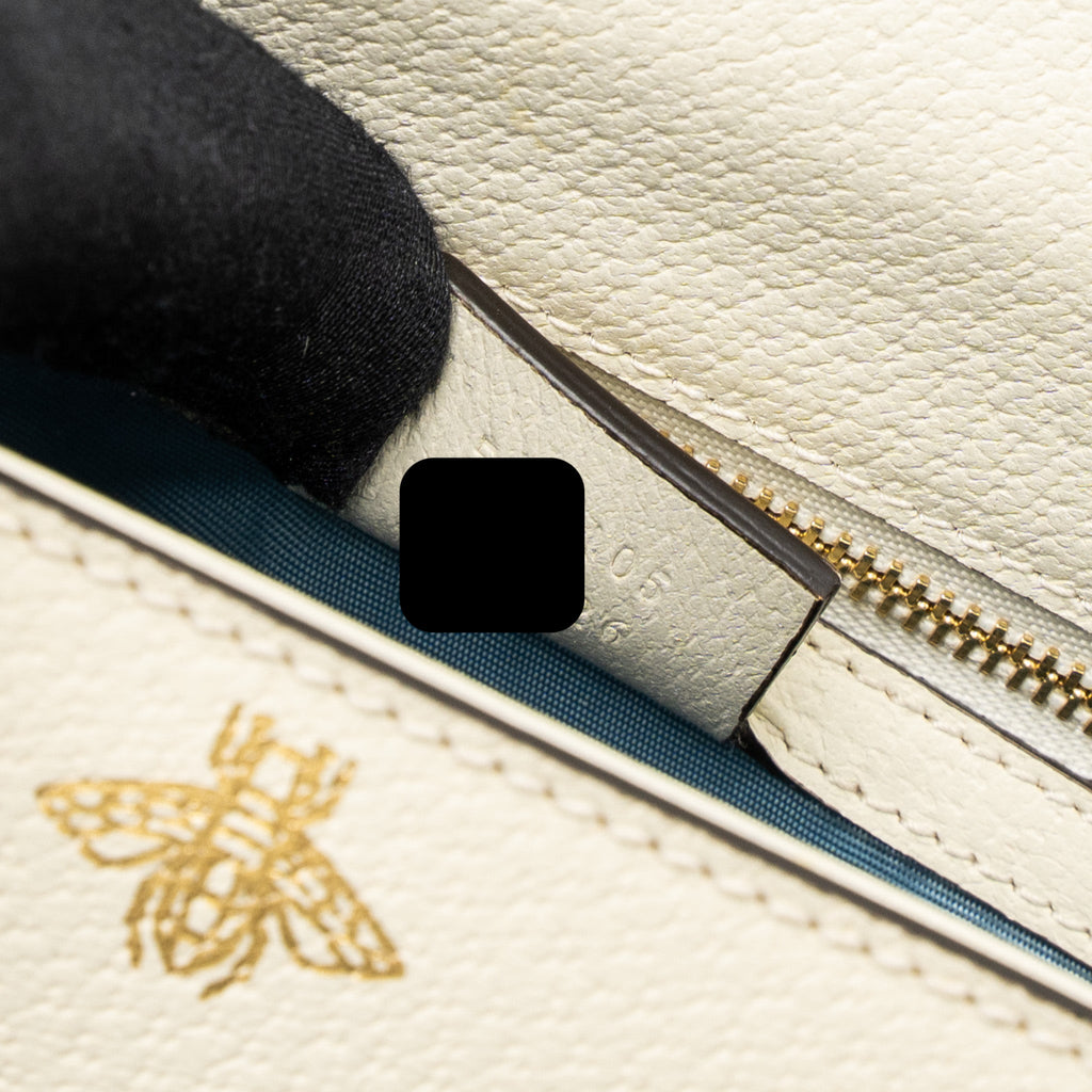 gucci-small-sylvie-bag-bee-printed-calfskin-white-ghw