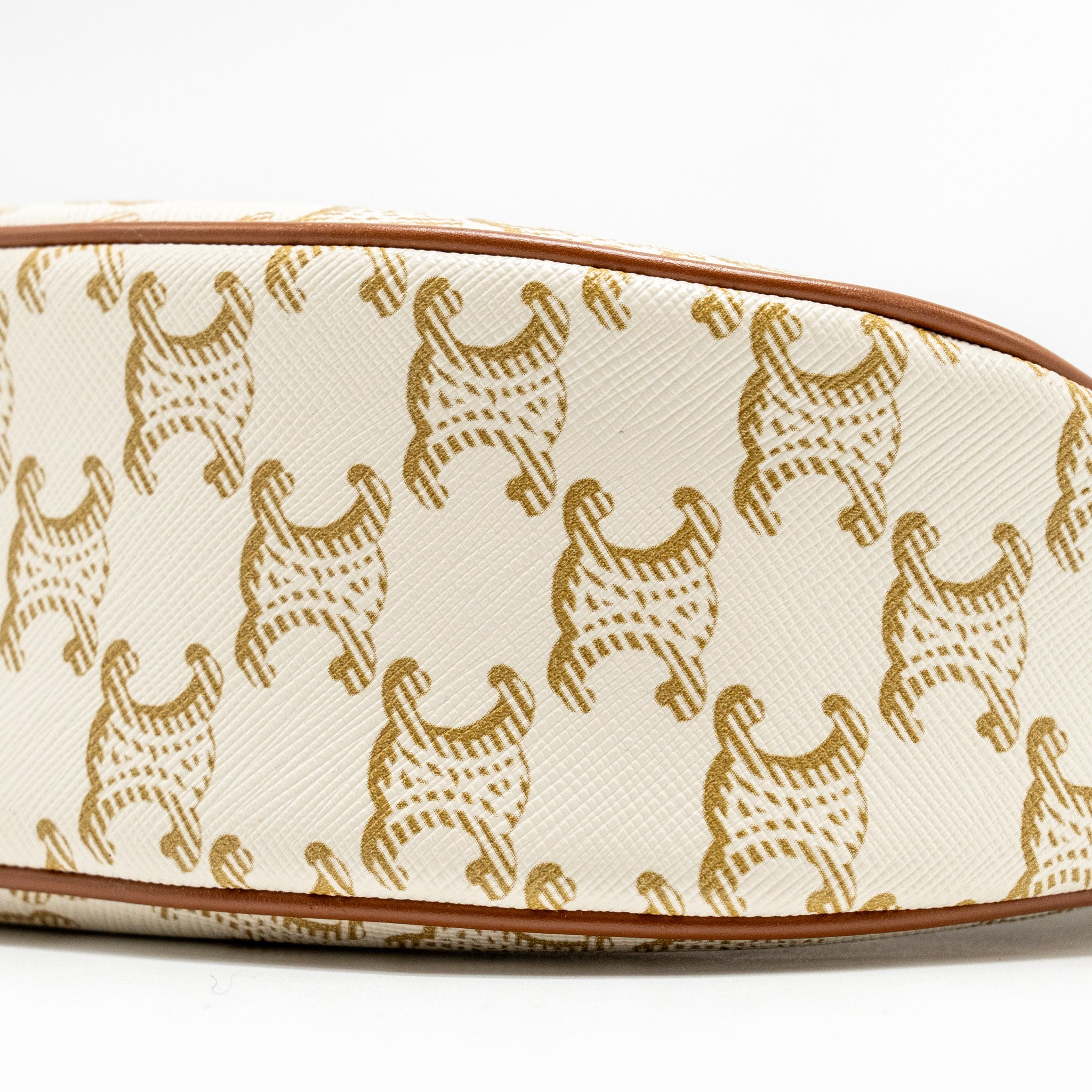 celine-meduim-ava-bag-triomphe-canvas-calfskin-white-brown-ghw