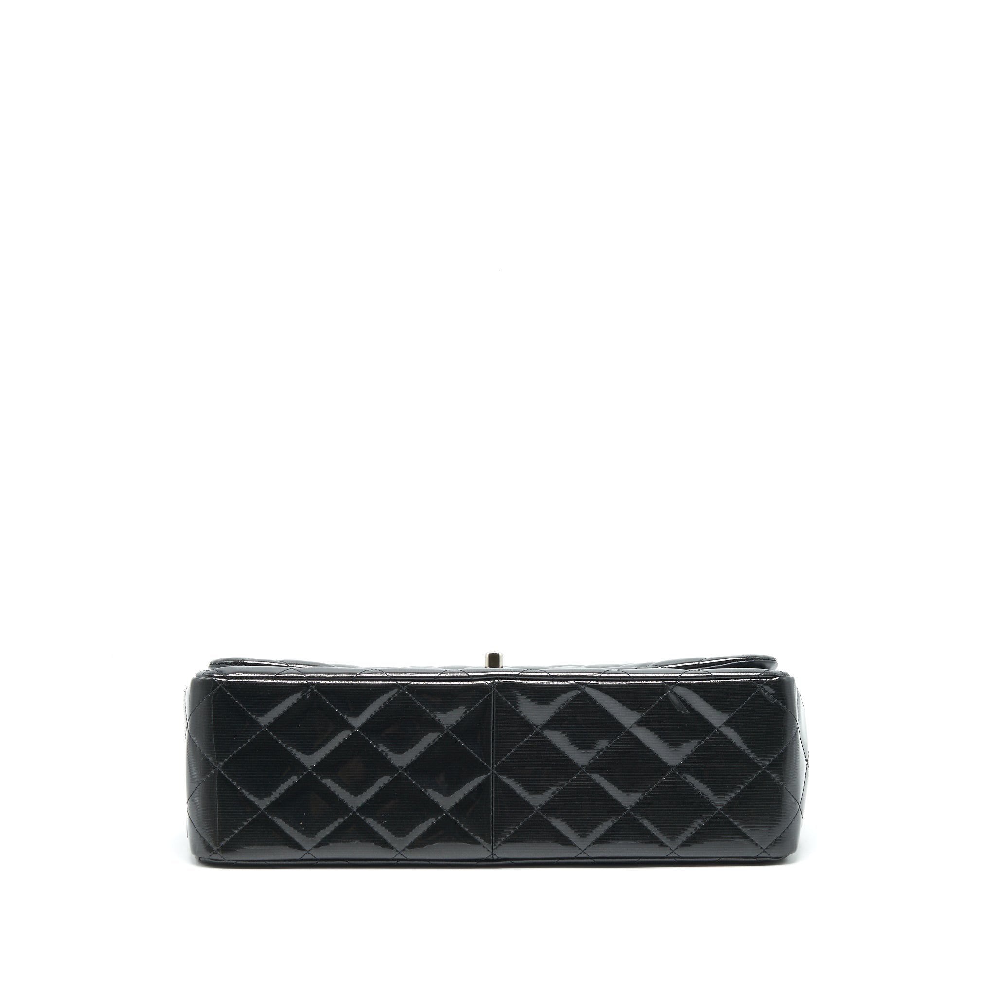 chanel-classic-flap-bag-jumbo-patent-black-shw