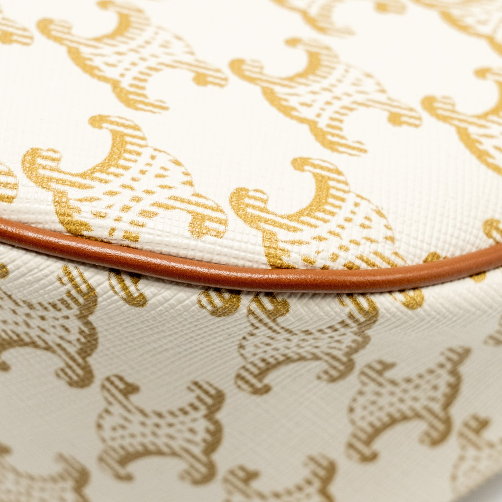 celine-meduim-ava-bag-triomphe-canvas-calfskin-white-brown-ghw