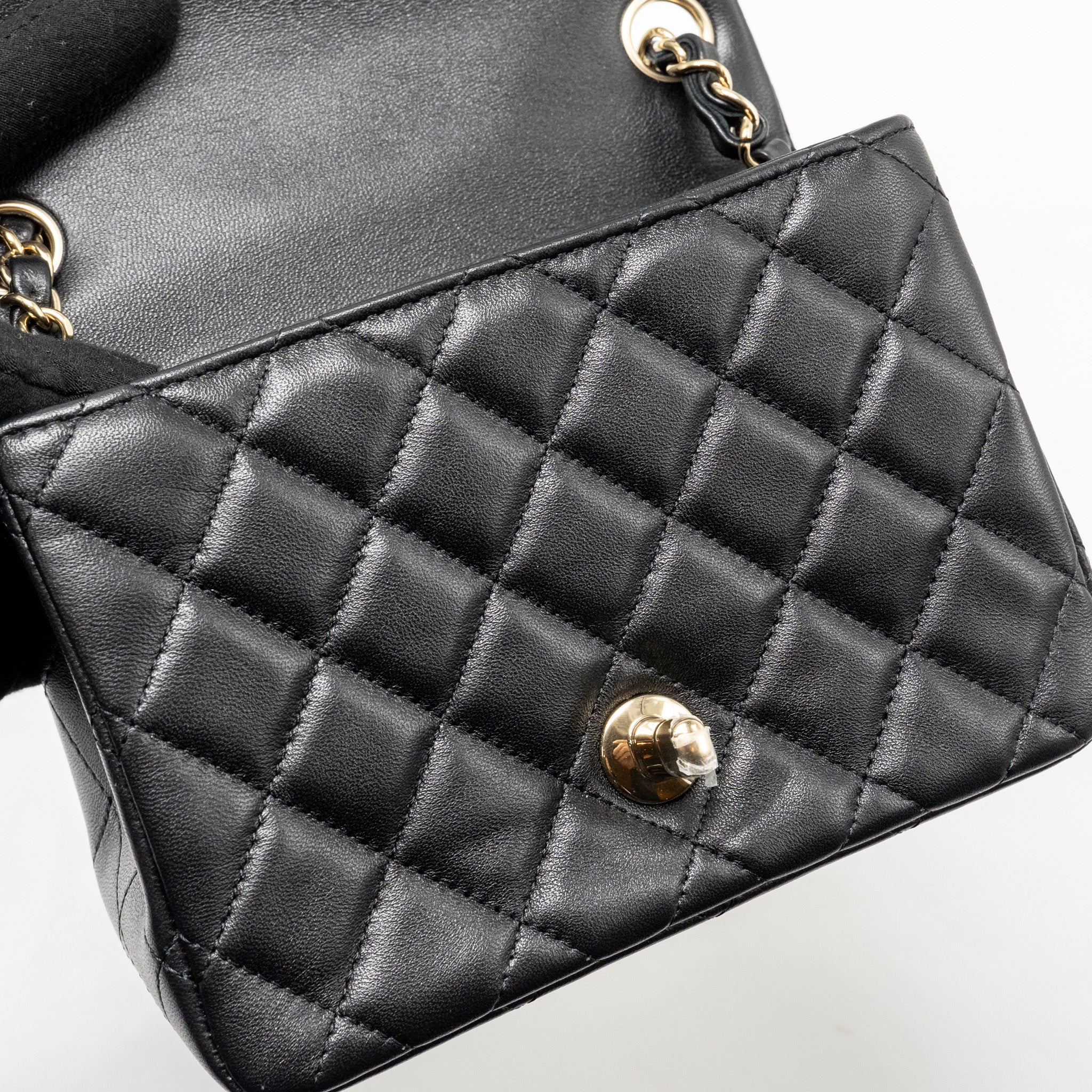 chanel-classic-mini-square-flap-bag-lambskin-black-lghw-microchip-copy