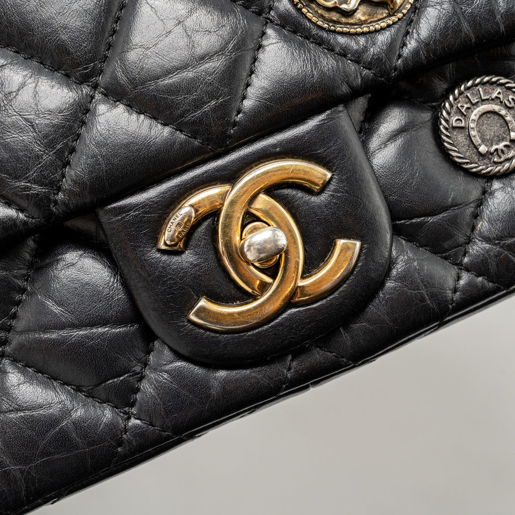 chanel-medallion-quilted-flap-bag-aged-calfskin-black-multicolour-hardware