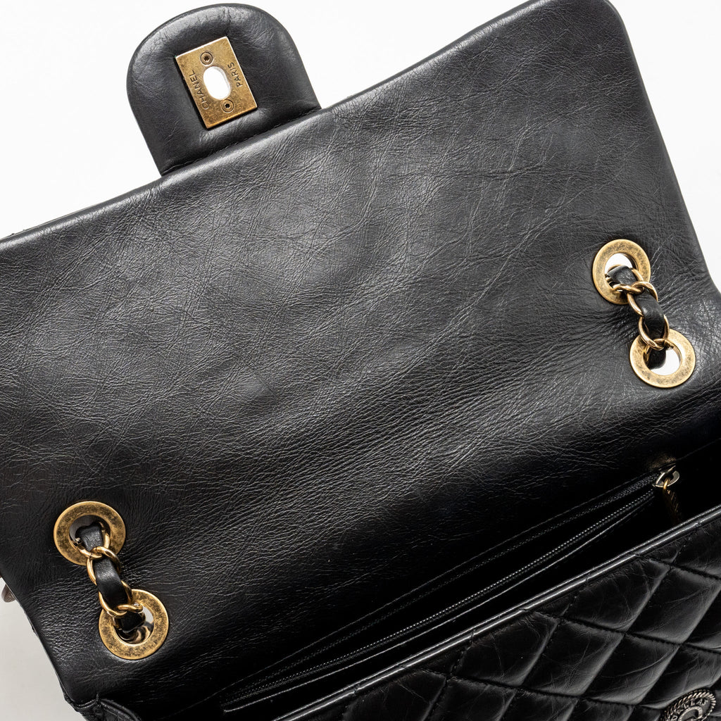 chanel-medallion-quilted-flap-bag-aged-calfskin-black-multicolour-hardware