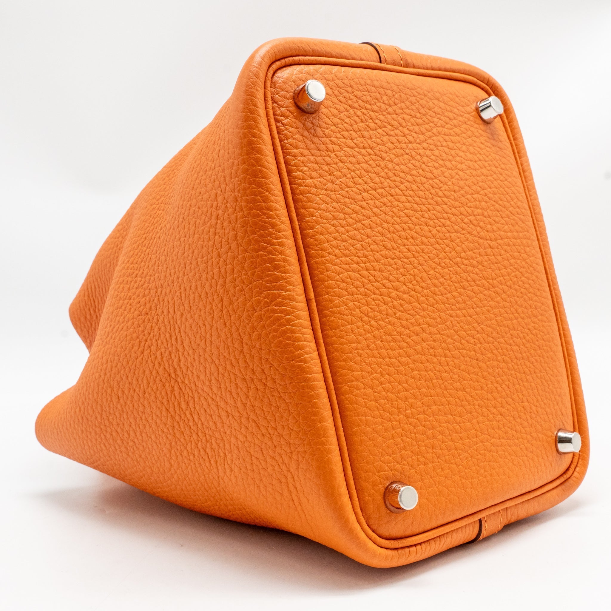 hermes-picotin-18-lock-bag-clemence-orange-shw-stamp-b