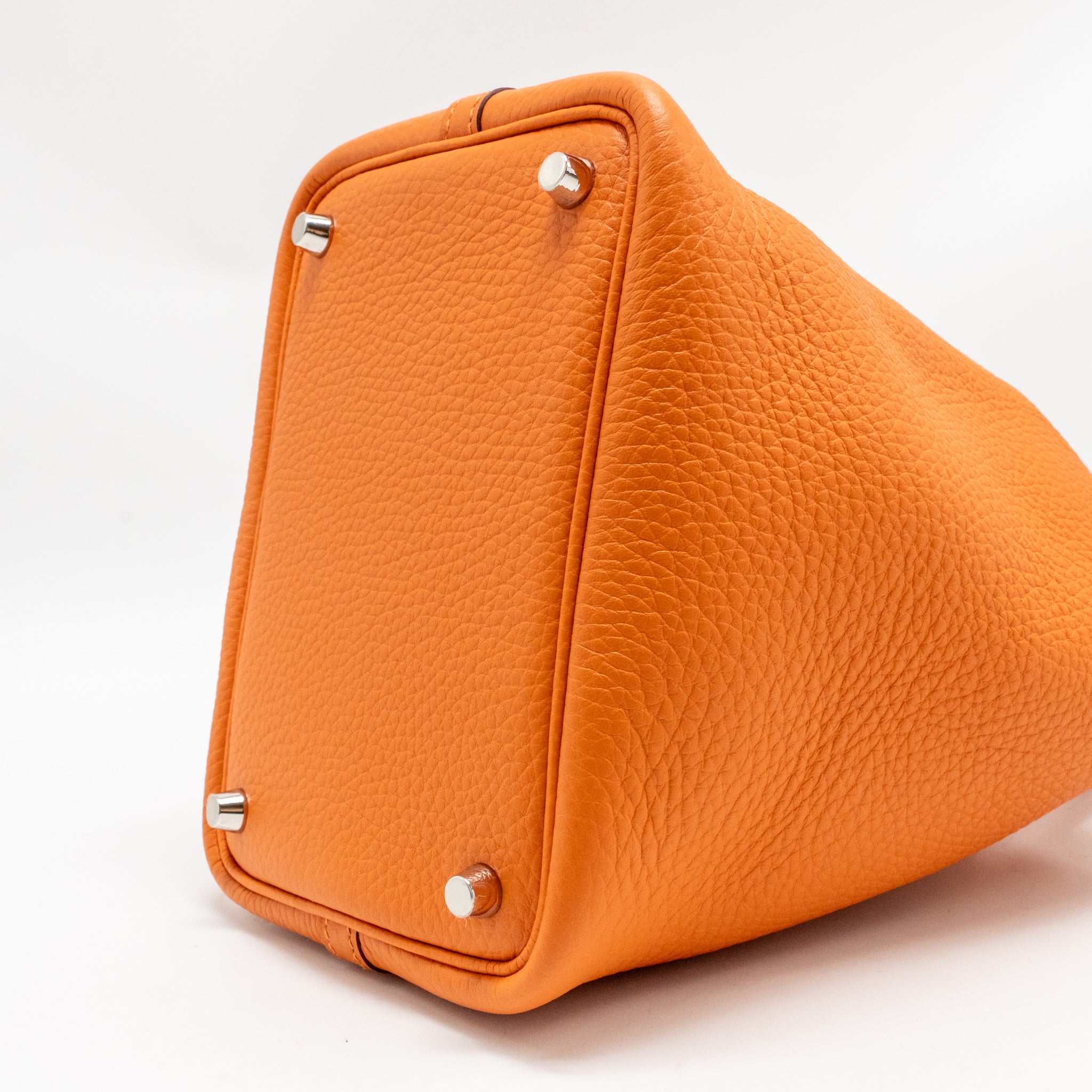 hermes-picotin-18-lock-bag-clemence-orange-shw-stamp-b