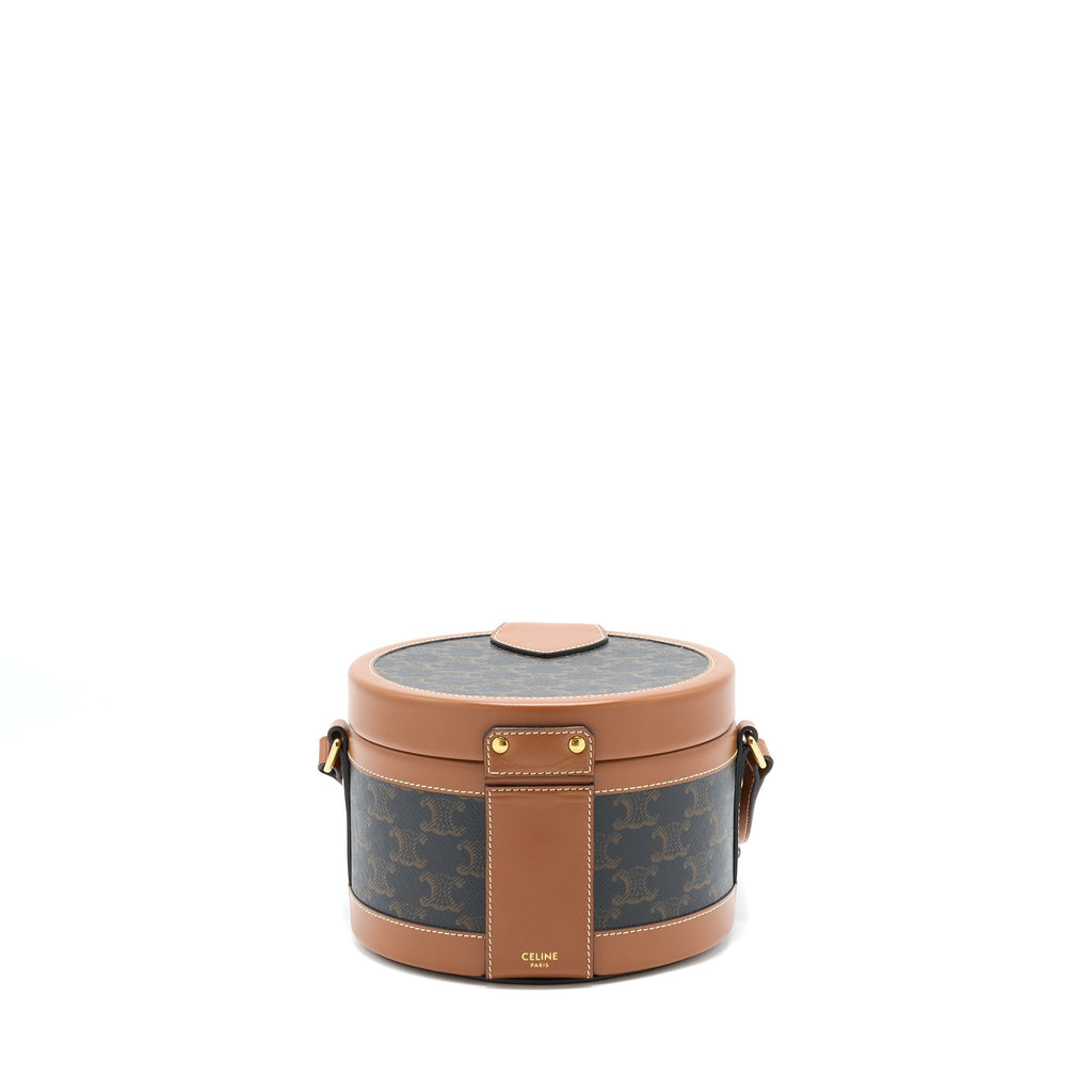 celine-medium-tambour-bag-triomphe-canvas-and-calfskin-tan-ghw