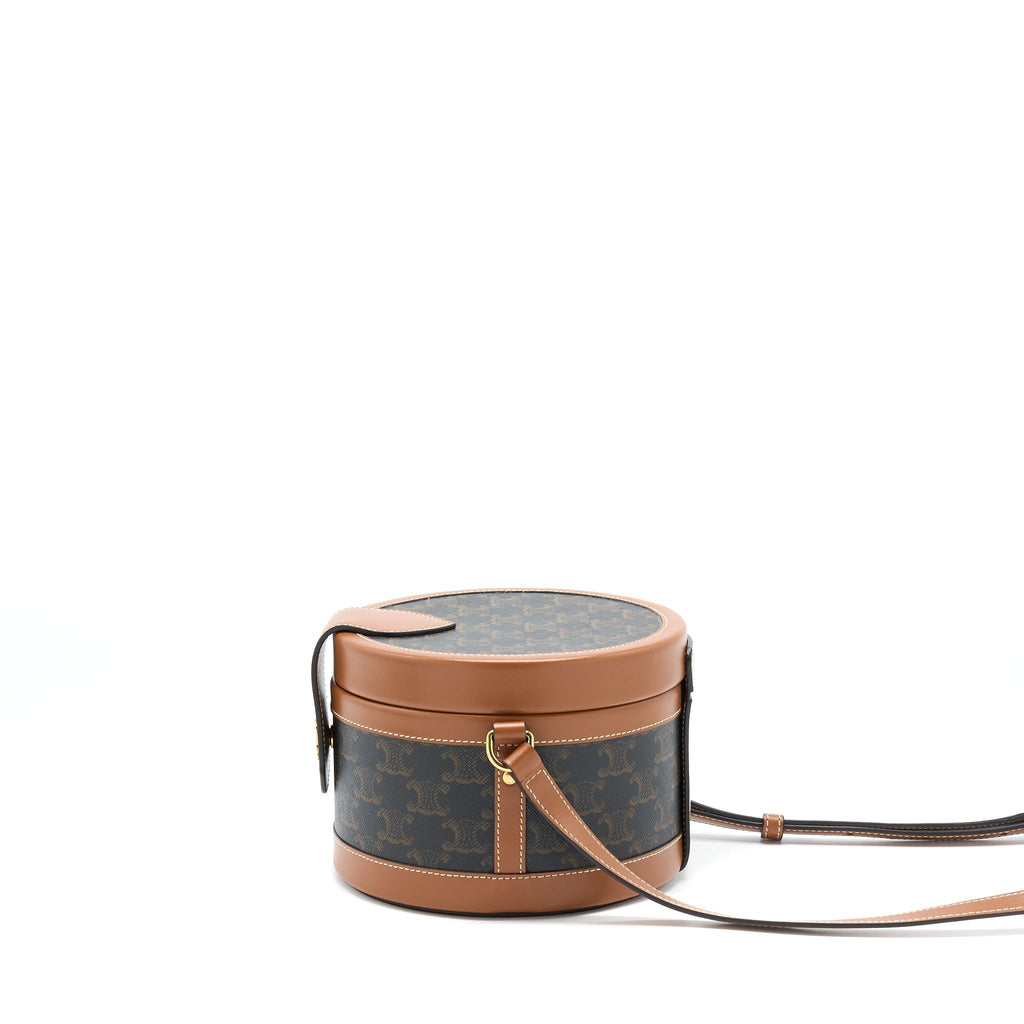 celine-medium-tambour-bag-triomphe-canvas-and-calfskin-tan-ghw