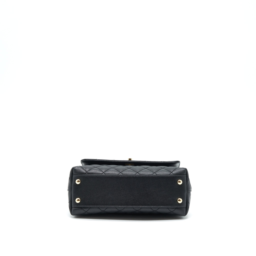 chanel-small-coco-handle-caviar-black-lghw-microchip-1