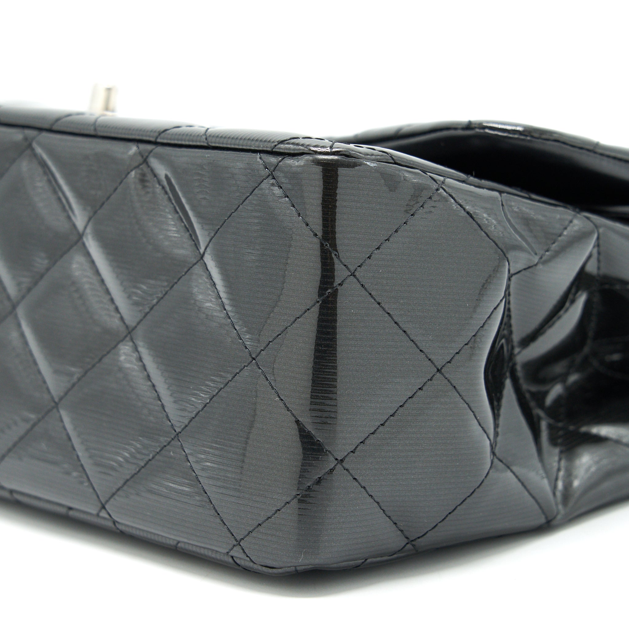 chanel-classic-flap-bag-jumbo-patent-black-shw
