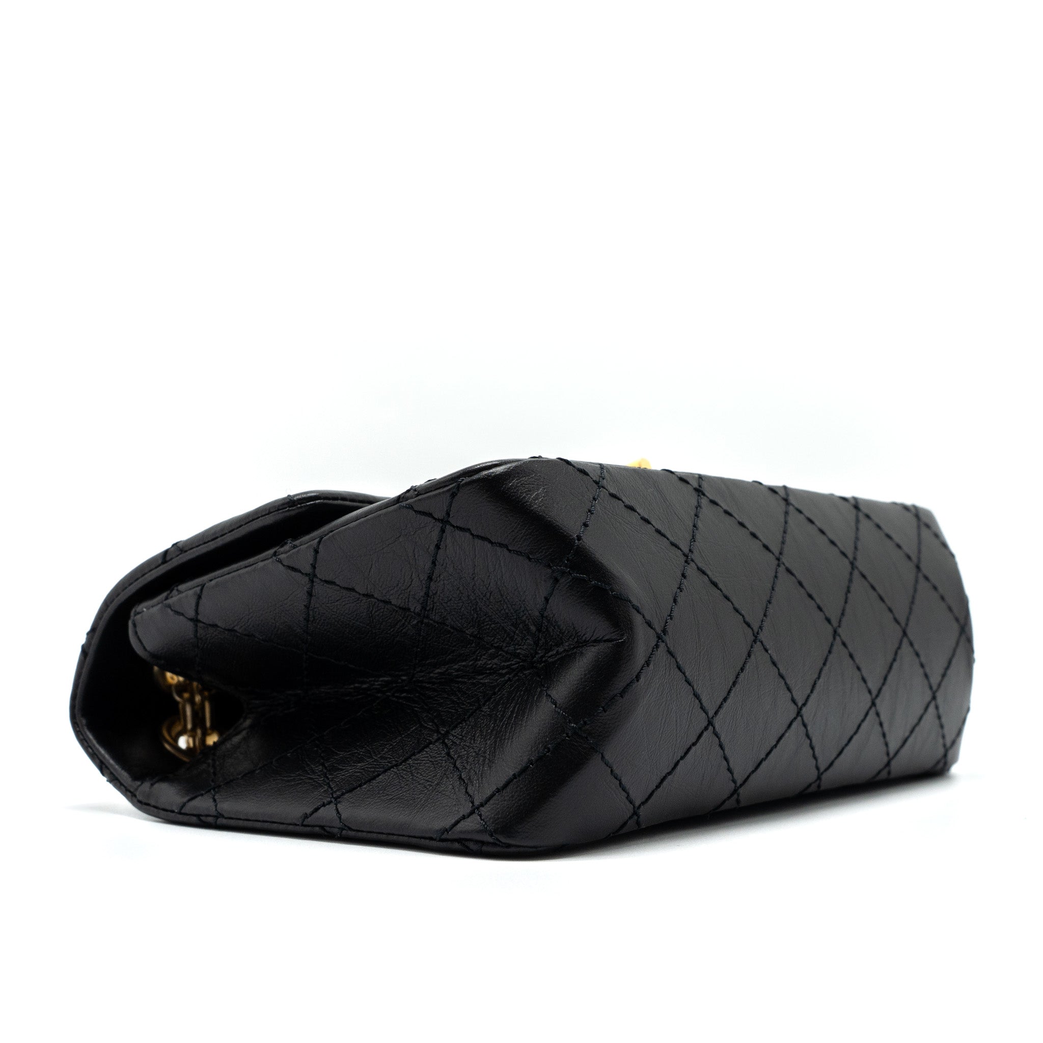 chanel-mini-2-55-reissue-flap-bag-aged-calfskin-black-ghw-microchip-1