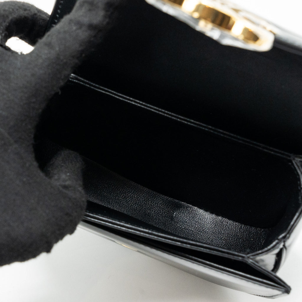 celine-mini-besace-shiny-calfskin-black-ghw