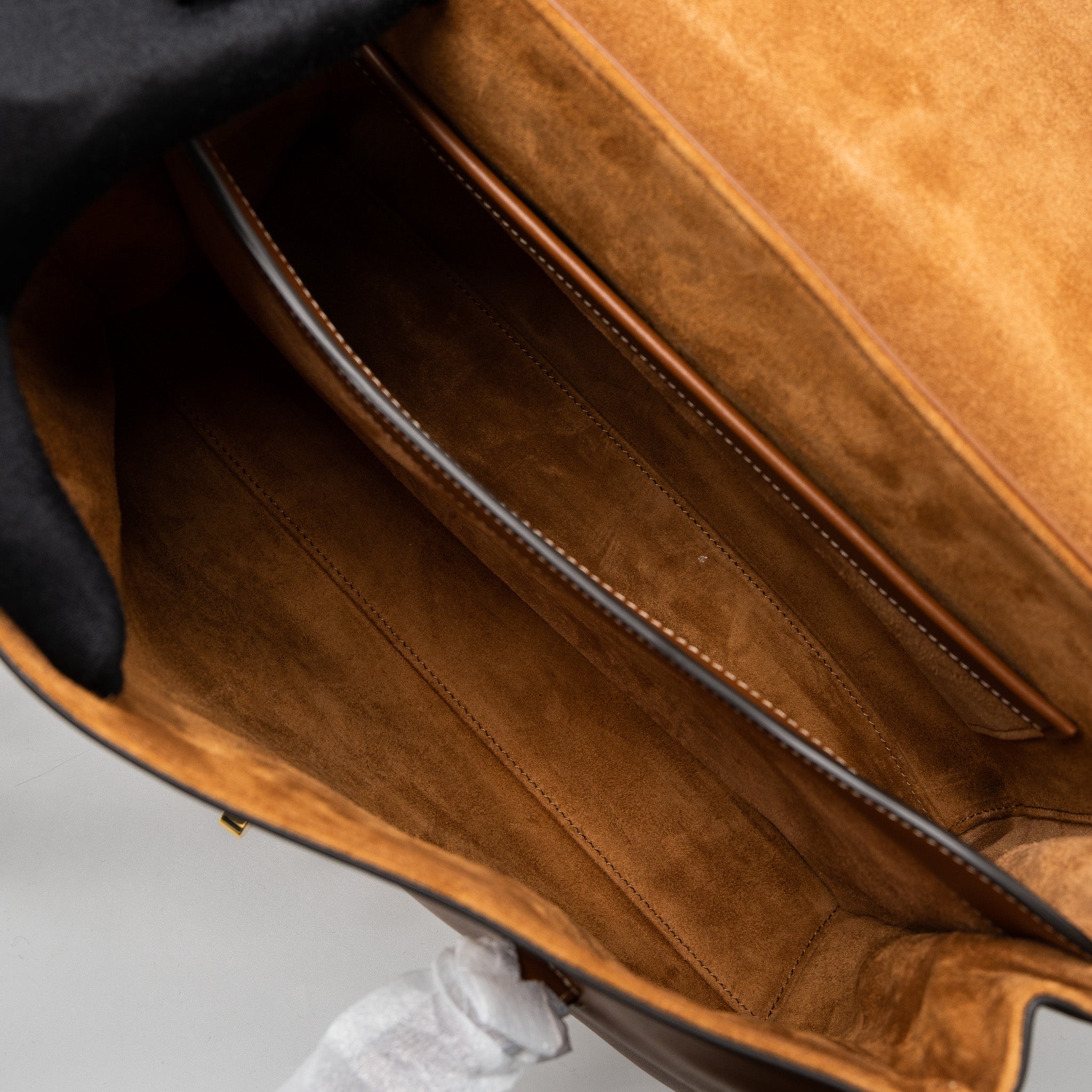 celine-16-medium-soft-calfskin-tan-ghw