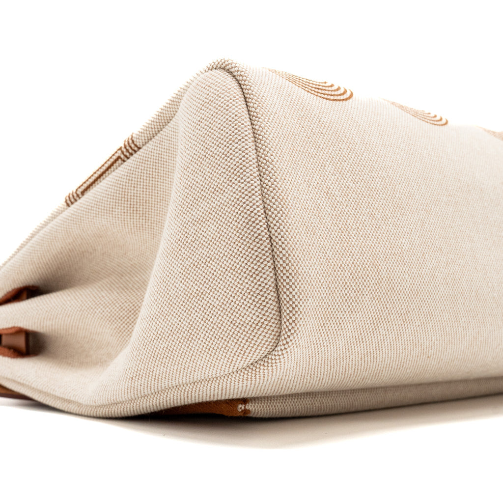 hermes-herbag-31-zip-bag-toile-h-plume-canvas-hunter-leather-fauve-ecru-beige-ghw-stamp-b