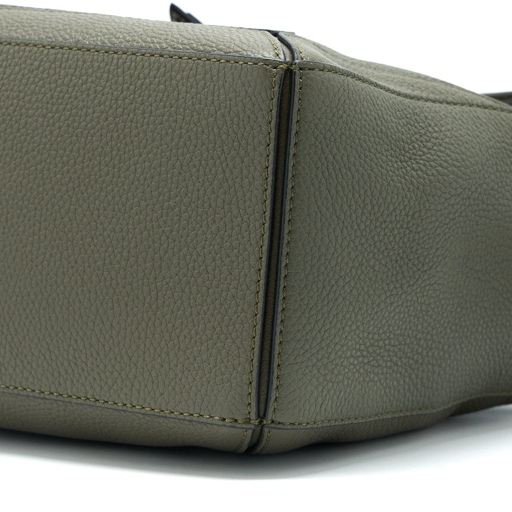 loewe-small-puzzle-bag-grained-calfskin-dark-khaki-green-shw