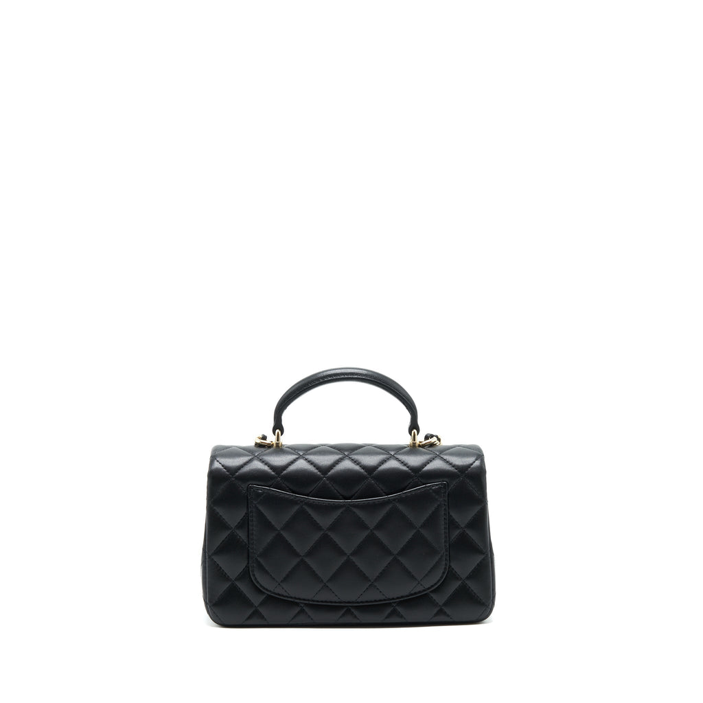 chanel-22p-top-handle-mini-rectangular-flap-bag-lambskin-black-lghw