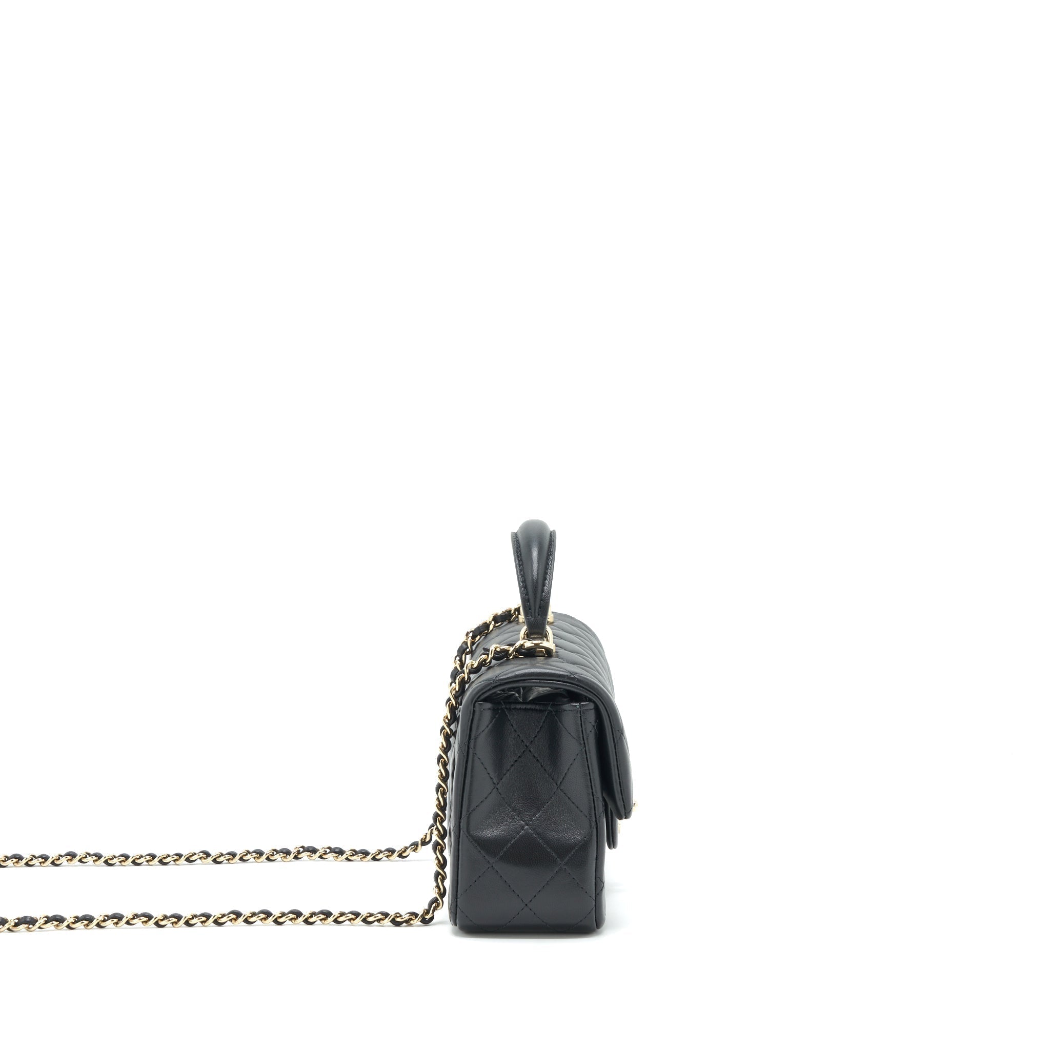 chanel-22p-top-handle-mini-rectangular-flap-bag-lambskin-black-lghw