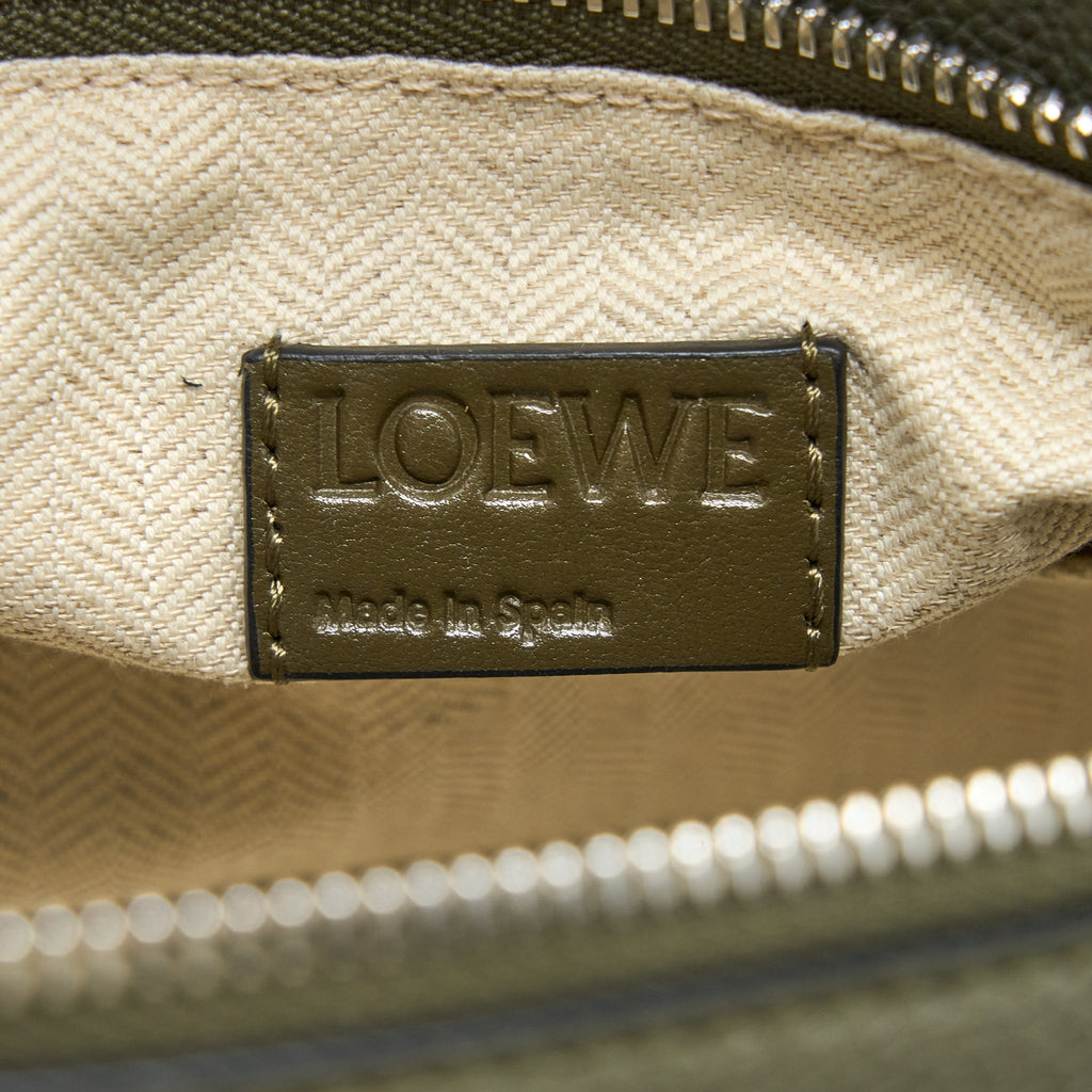 loewe-small-puzzle-bag-grained-calfskin-dark-khaki-green-shw