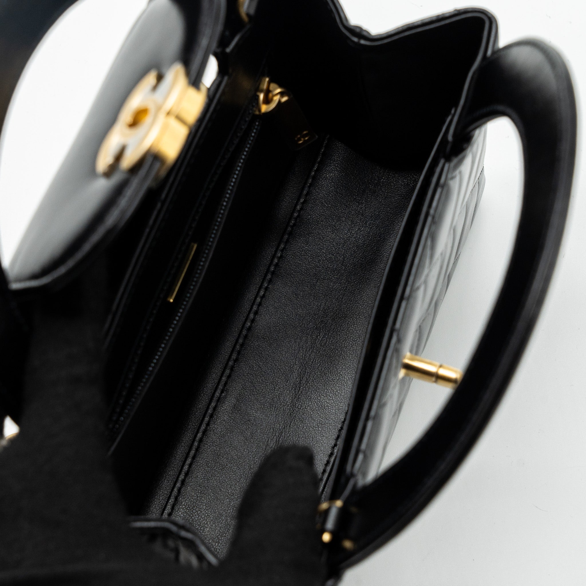 chanel-23k-mini-shopping-bag-calfskin-black-ghw-microchip