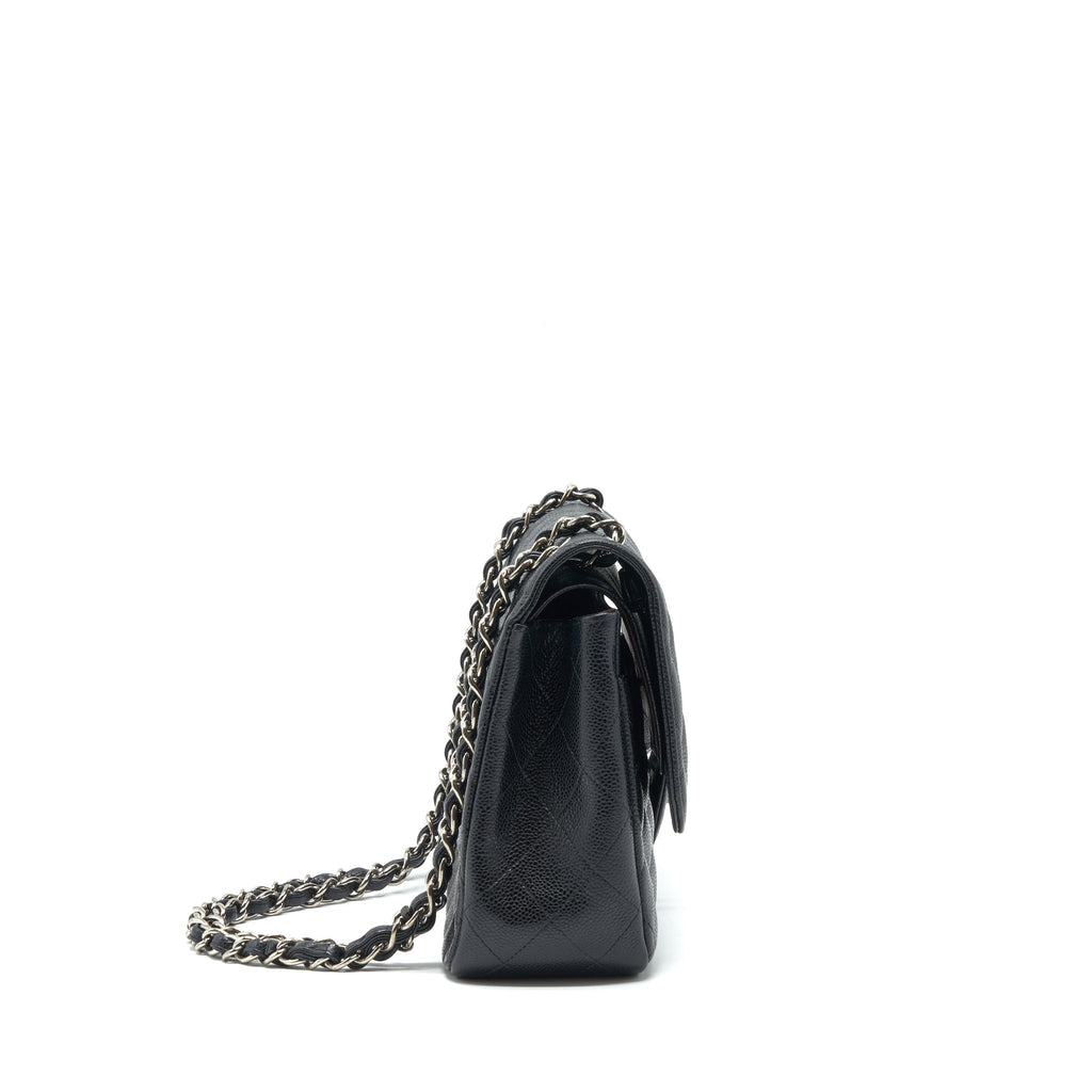 chanel-jumbo-classic-flap-bag-caviar-black-shw
