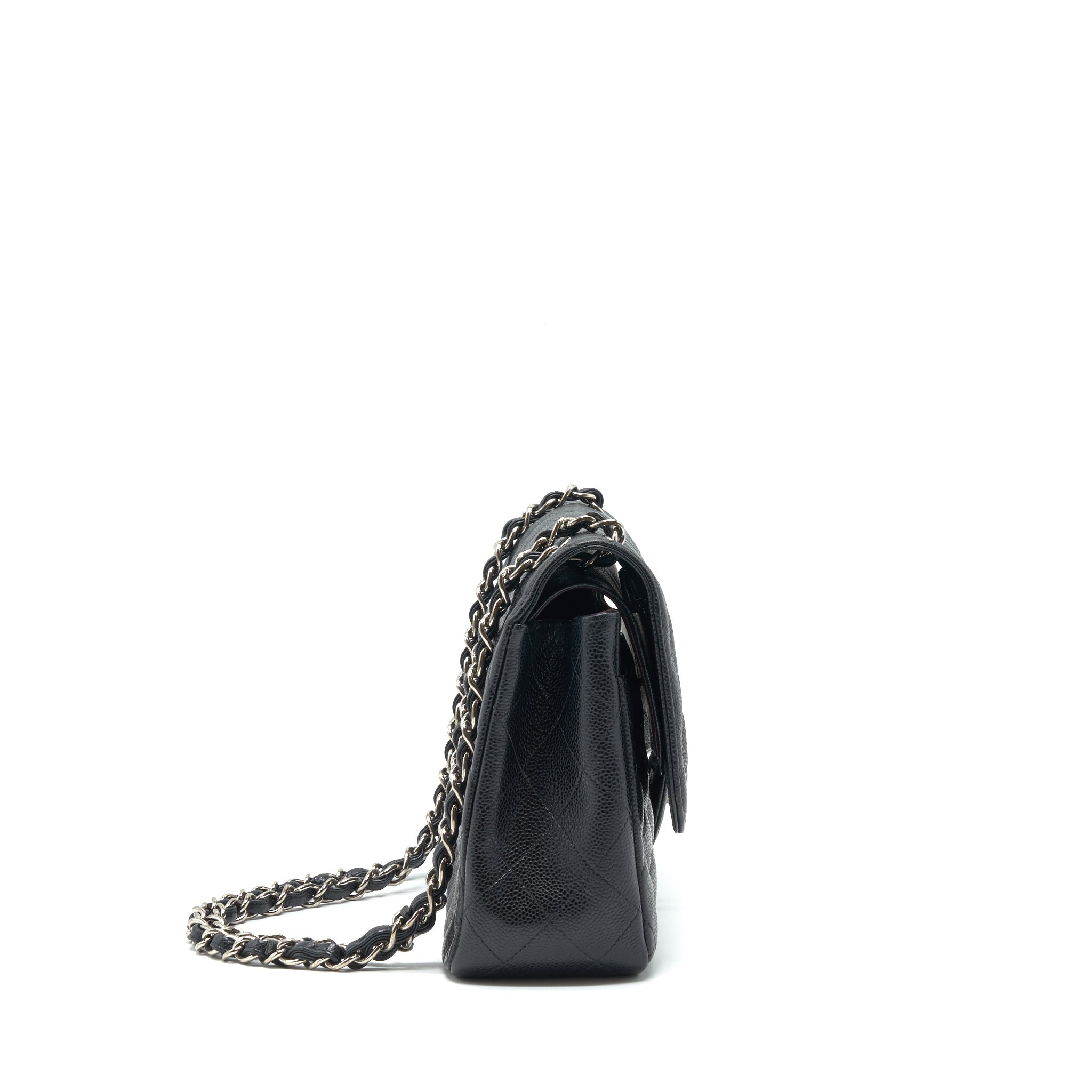 chanel-jumbo-classic-flap-bag-caviar-black-shw