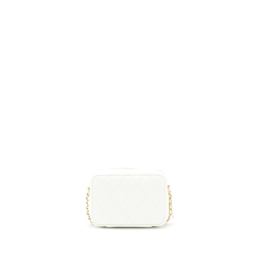 chanel-21k-small-metal-plate-vanity-with-chain-white-ghw