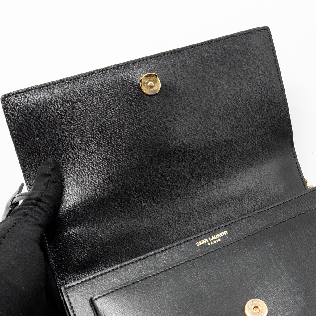 saint-laurent-ysl-medium-sunset-bag-smooth-leather-black-ghw