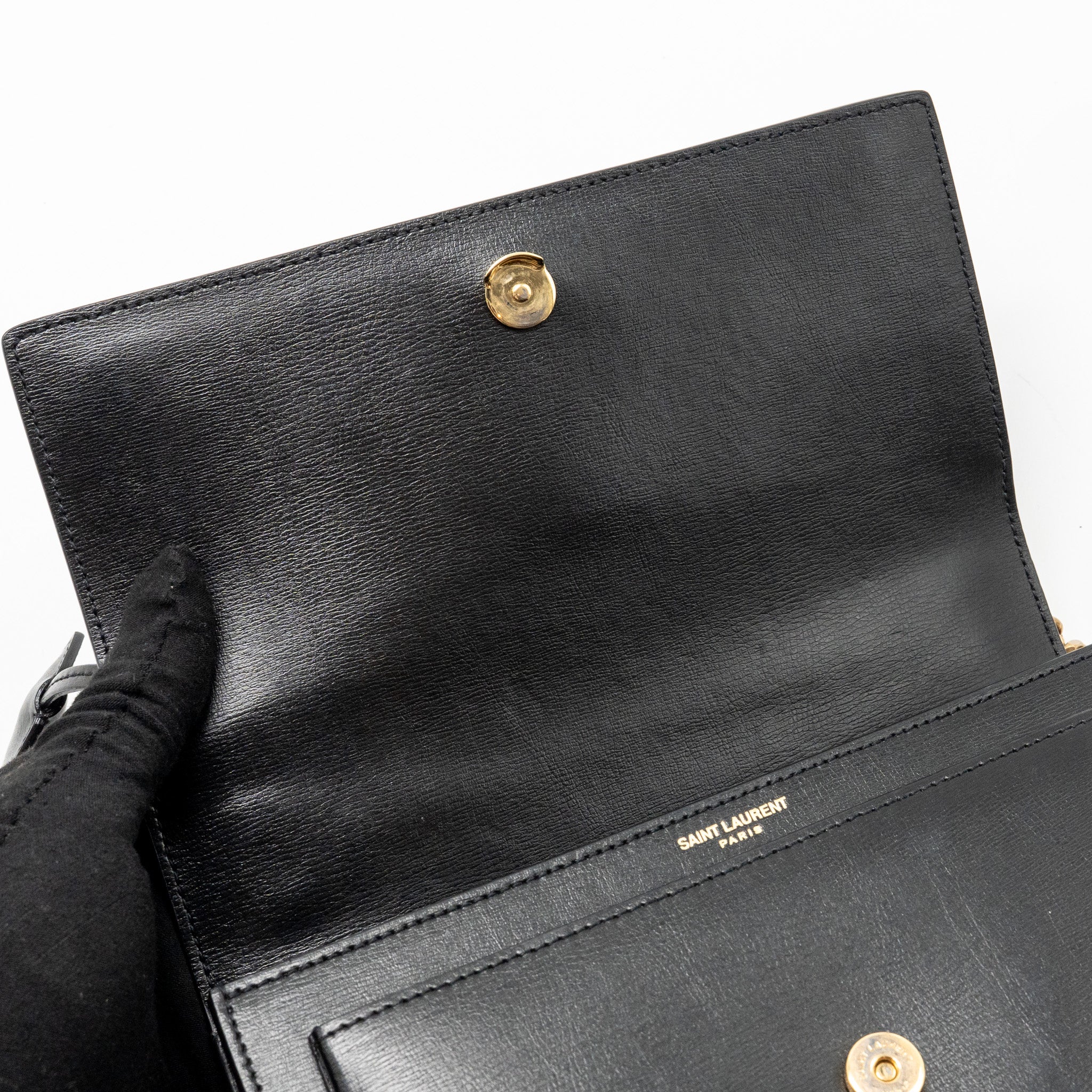 saint-laurent-ysl-medium-sunset-bag-smooth-leather-black-ghw