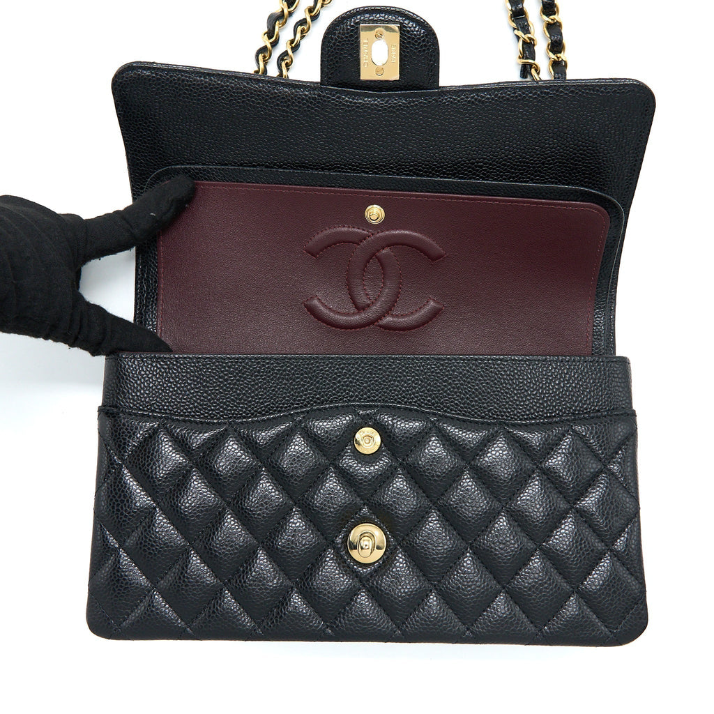 chanel-medium-classic-double-flap-bag-caviar-black-ghw-microchip-4